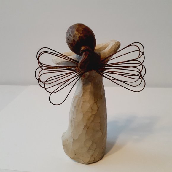 Vintage Willow Tree Figurine Angel of Happiness Sue Lordi Demdaco - Picture 3 of 8